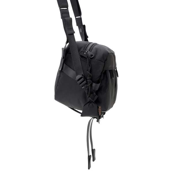 Porter SENSES SHOULDER PACK - Black | Garmentory