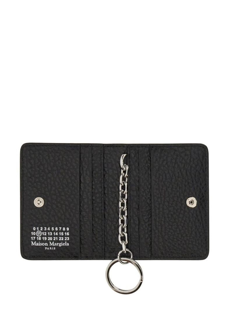 MAISON MARGIELA BIFOLD WALLET WITH KEY RING UNISEX | Garmentory