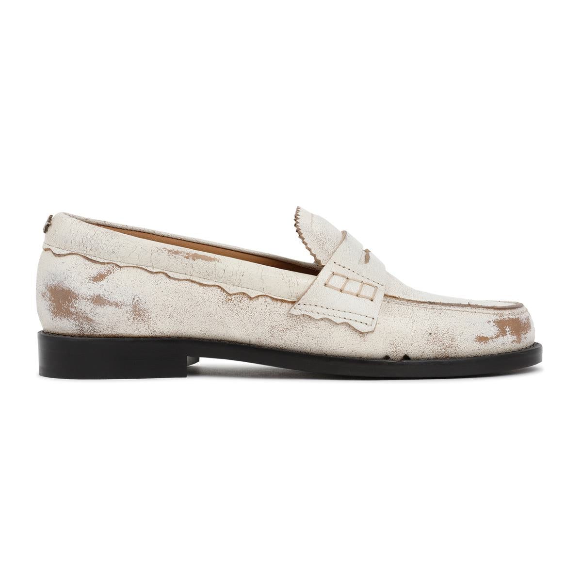 ローファー・オックスフォード Golden Goose GWF00117 F003989 90100 Loafers sneakers Golden Goose Leather Loafers GMF00268.F002985-90100 BLACK