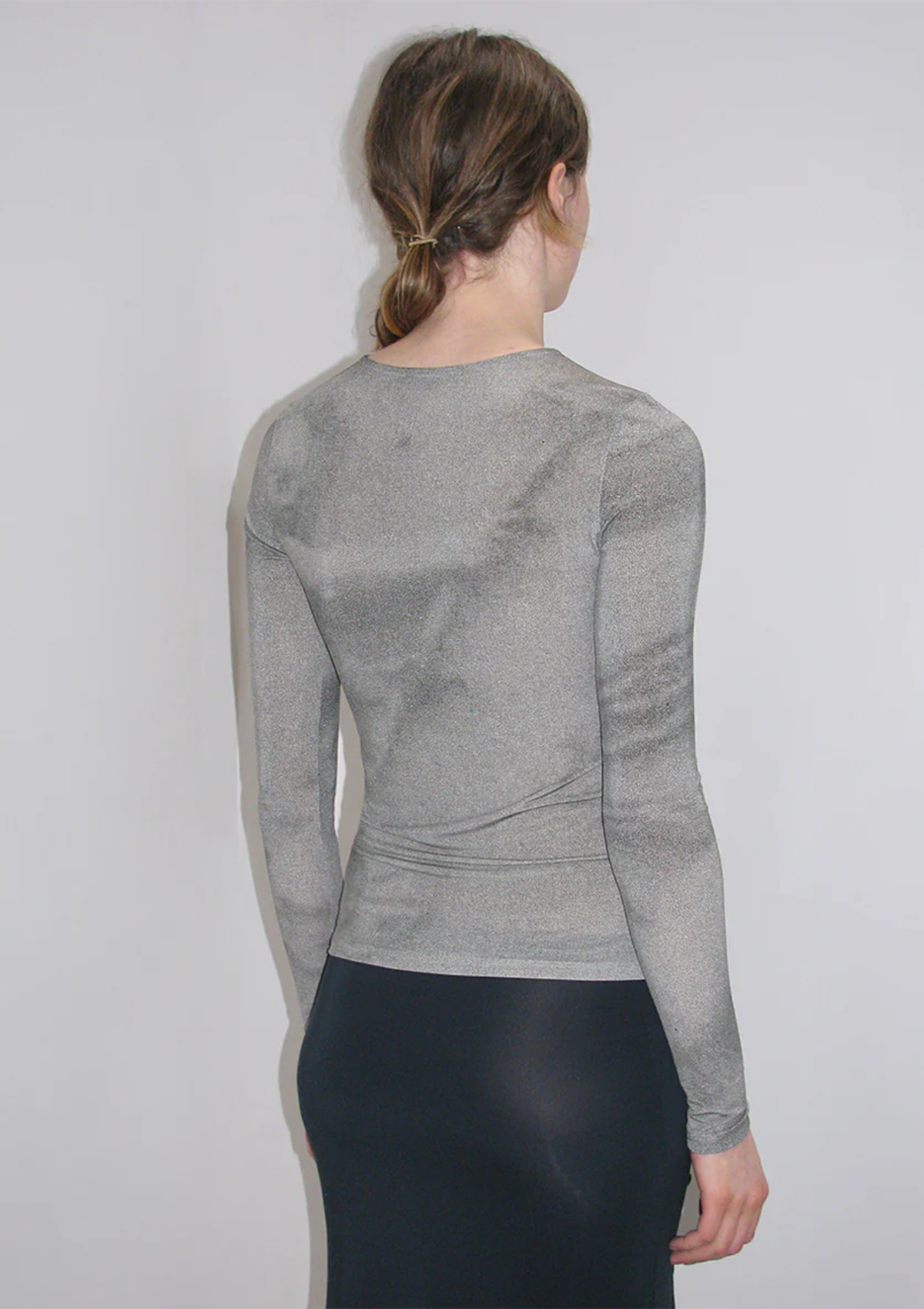 PALOMA WOOL グレー Arcangel 長袖 Tシャツ Paloma Wool ARCANGEL Printed Long Sleeve Top - Mid Grey