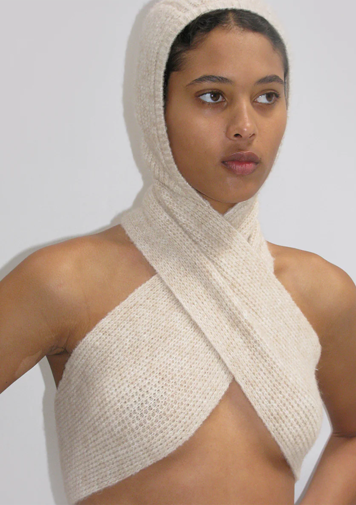 paloma wool ポンチョ Paloma Wool Coucou Bonnet - Ecru | Garmentory
