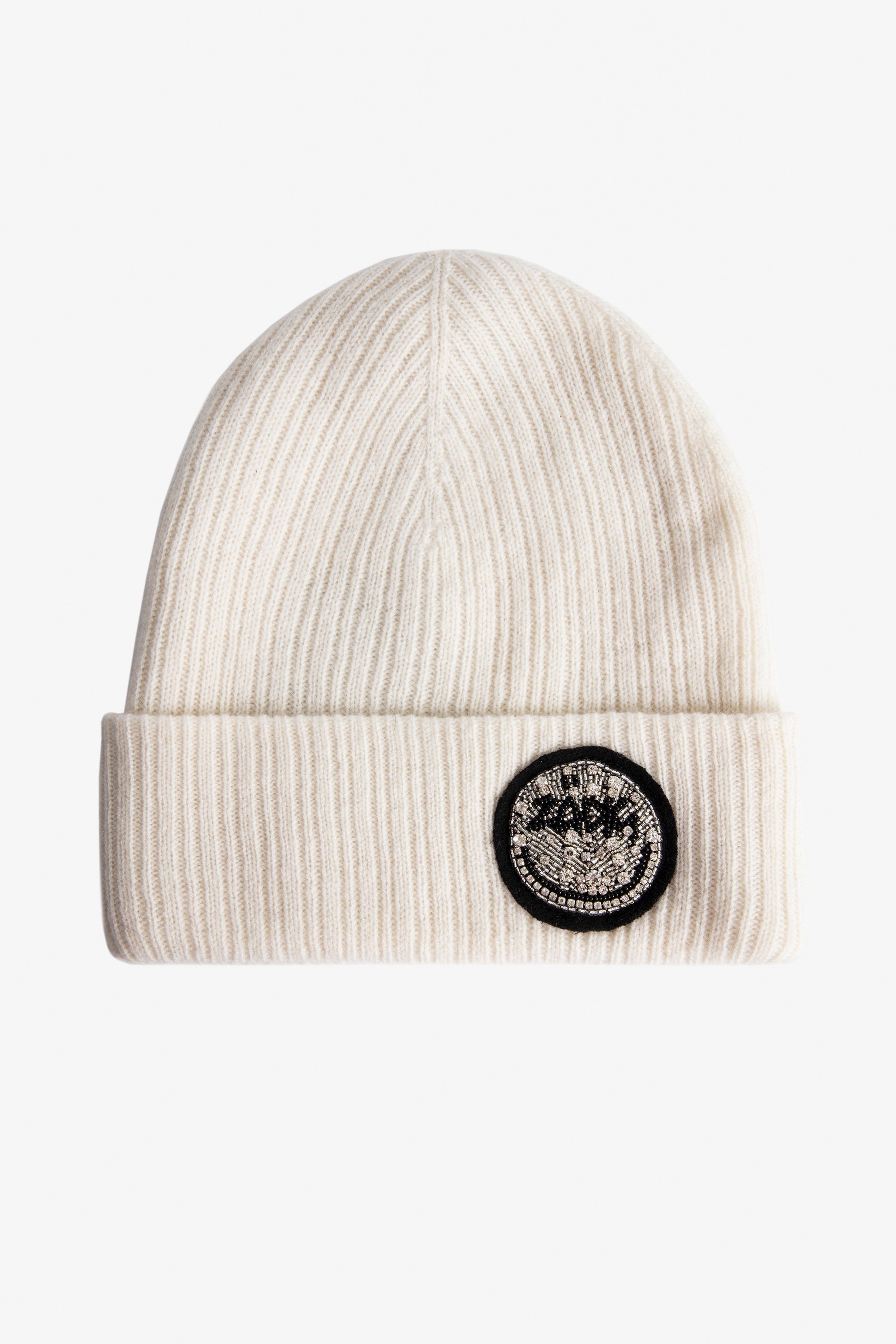 Zadig Voltaire Thomsy Merino Wool Beanie Ecru Garmentory