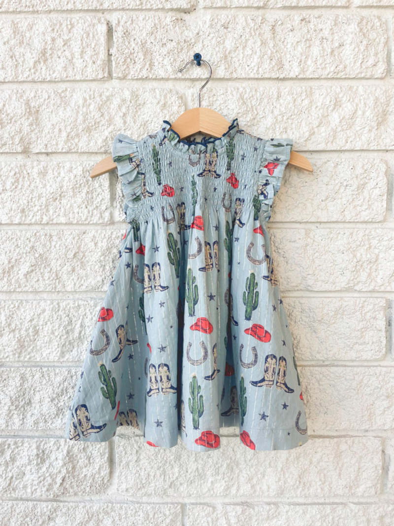 pink chicken dinosaur dress Pink Chicken NYC Steph Dress T-Rex Dinosaur Dress Green Organic SZ 3Y NEW  NWT
