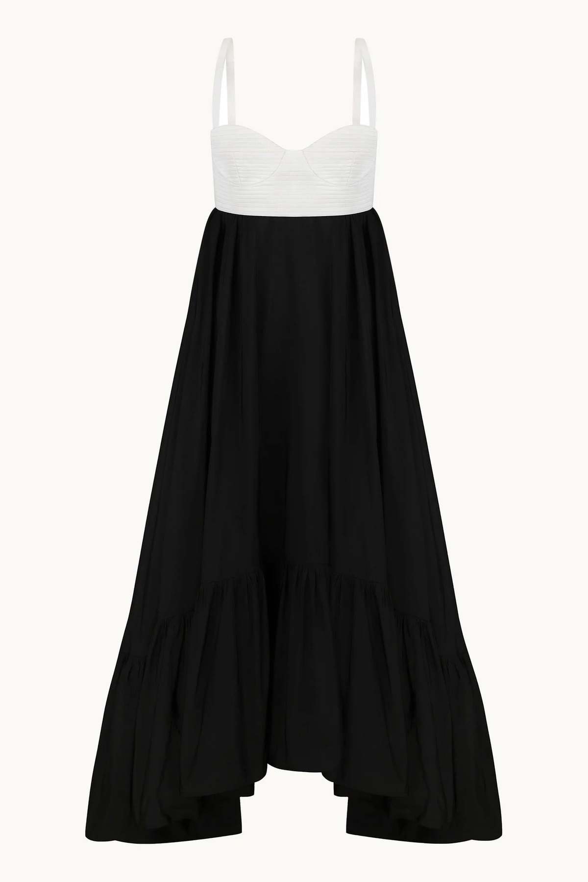 aesthetic cute dresses Madilynn Strapless Dress in White main image 0