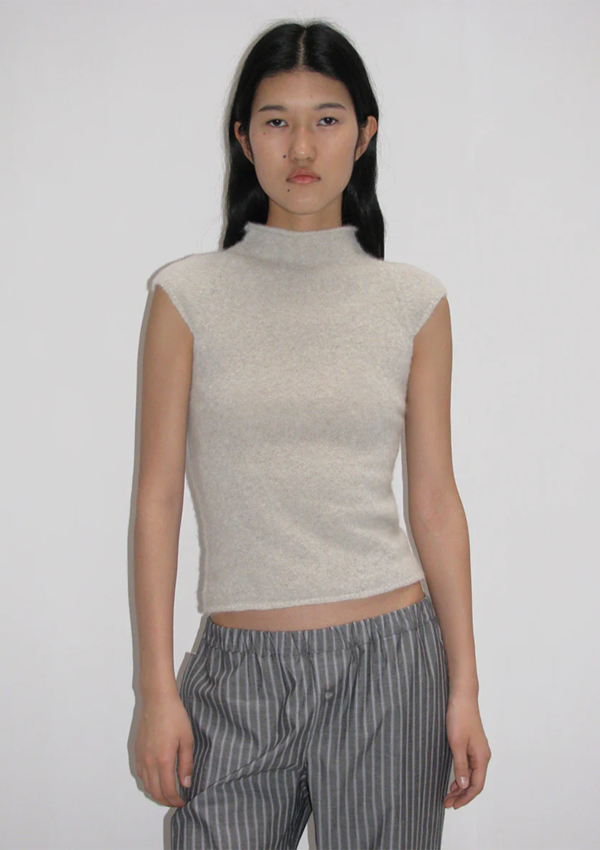 Paloma Wool Guidi Top - Light Grey | Garmentory