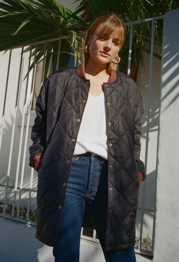 stussy quilted work jacket