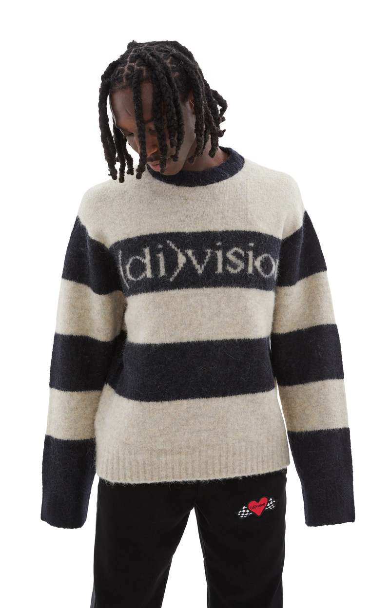 新品DECEMBERMAY Stripe logo High neck knit 新品DECEMBERMAY Stripe logo High neck knit