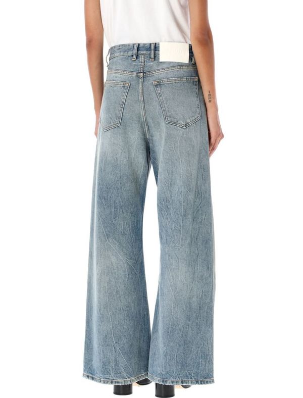 【MAISON MINED】23FW★ OBLIQUE PATCH DENIM PANTS Maison MIHARA YASUHIRO ONLINE STORE（ミハラヤスヒロ