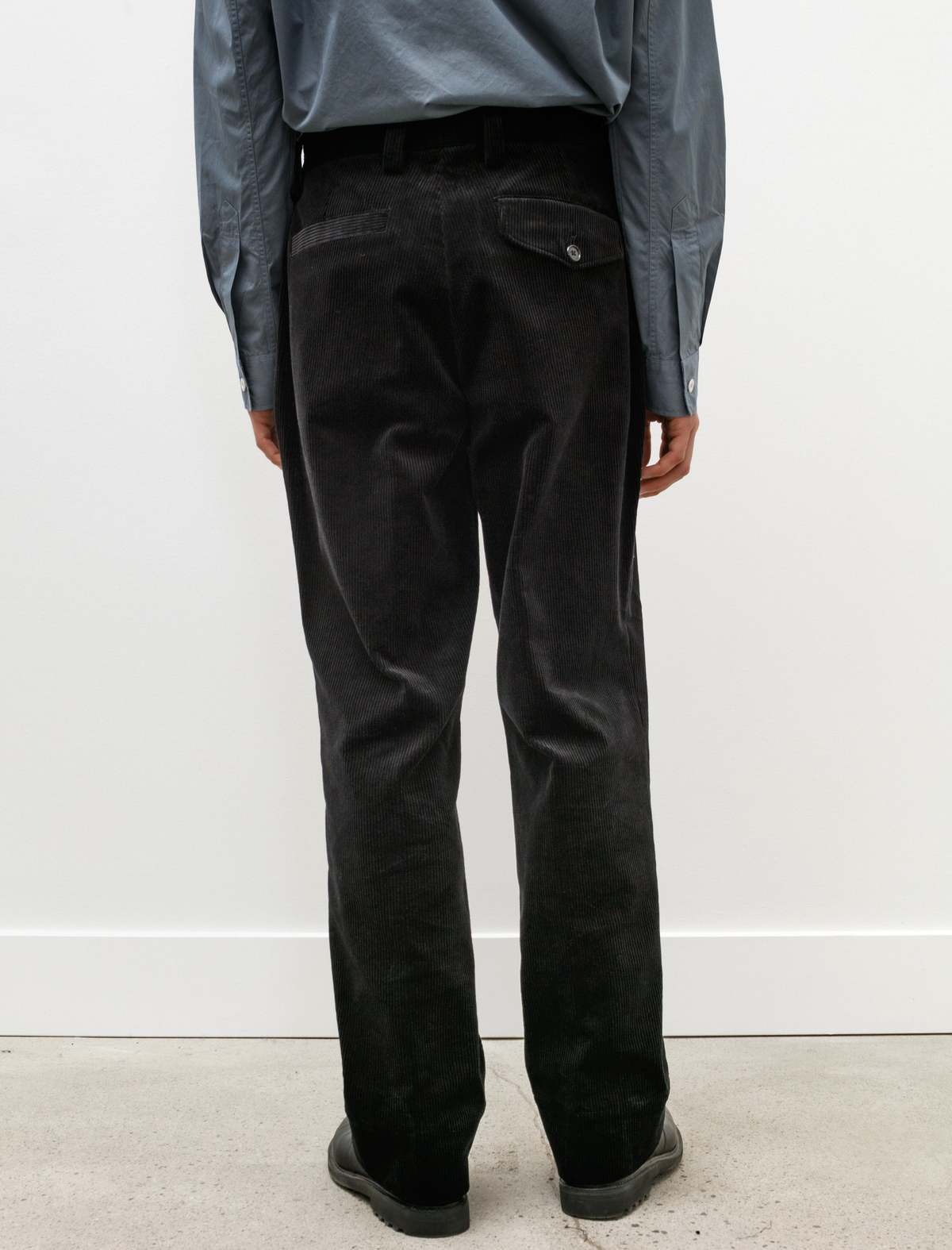 MDX Brown Double Pleated Belted Trousers Mg2330 - Caldwell