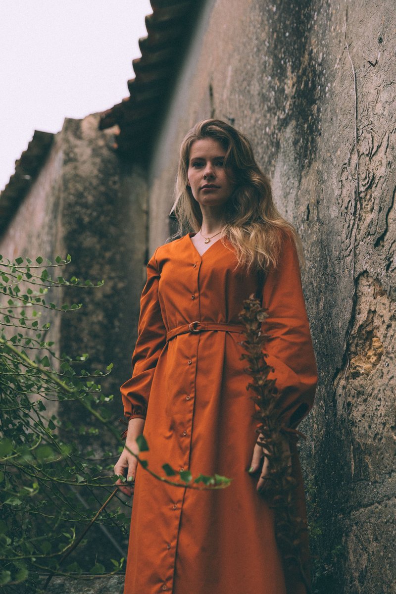 Siz Enoki Dress - Orange Siz Enoki Dress - Orange