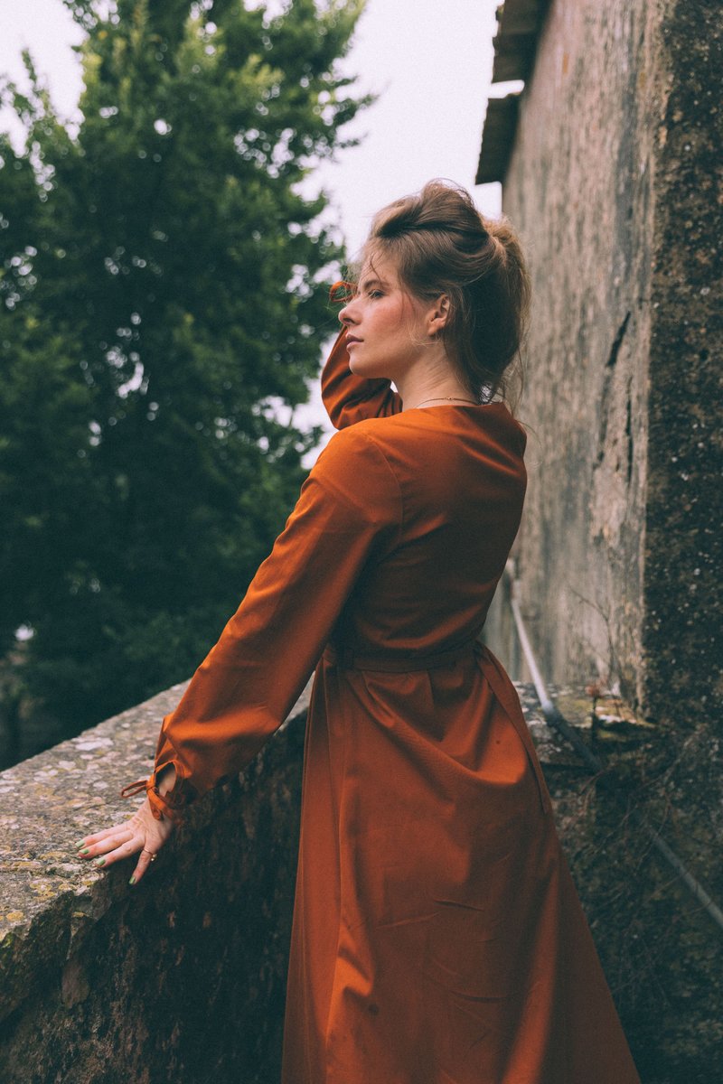 Siz Enoki Dress - Orange Siz Enoki Dress - Orange