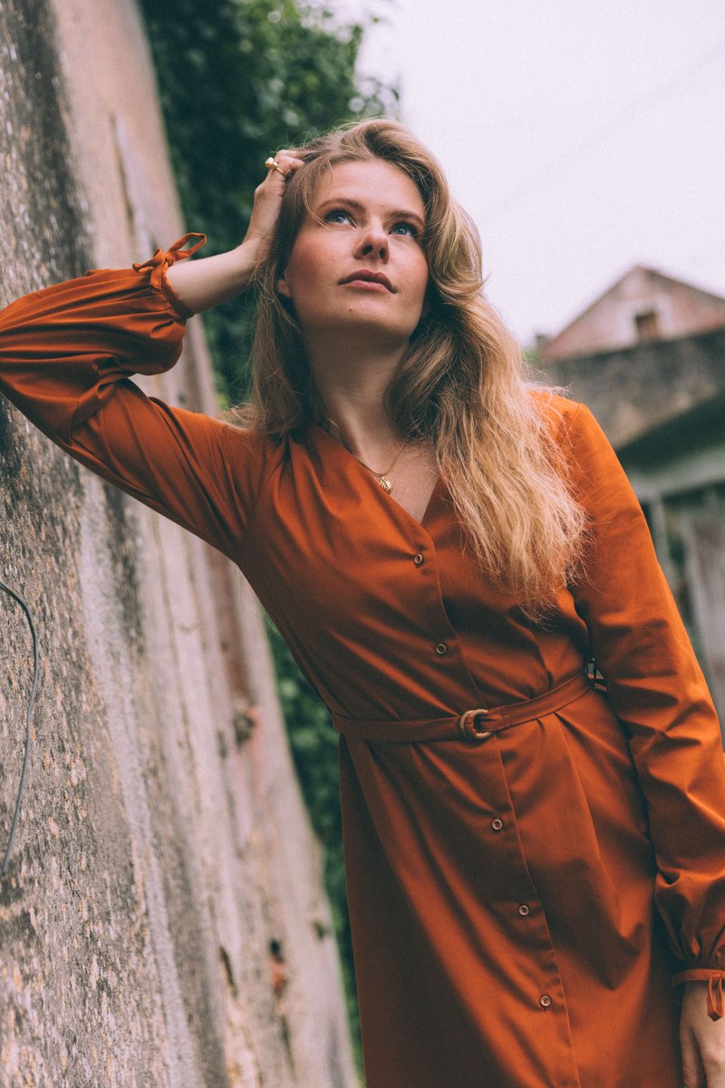 Siz Enoki Dress - Orange Siz Enoki Dress - Orange