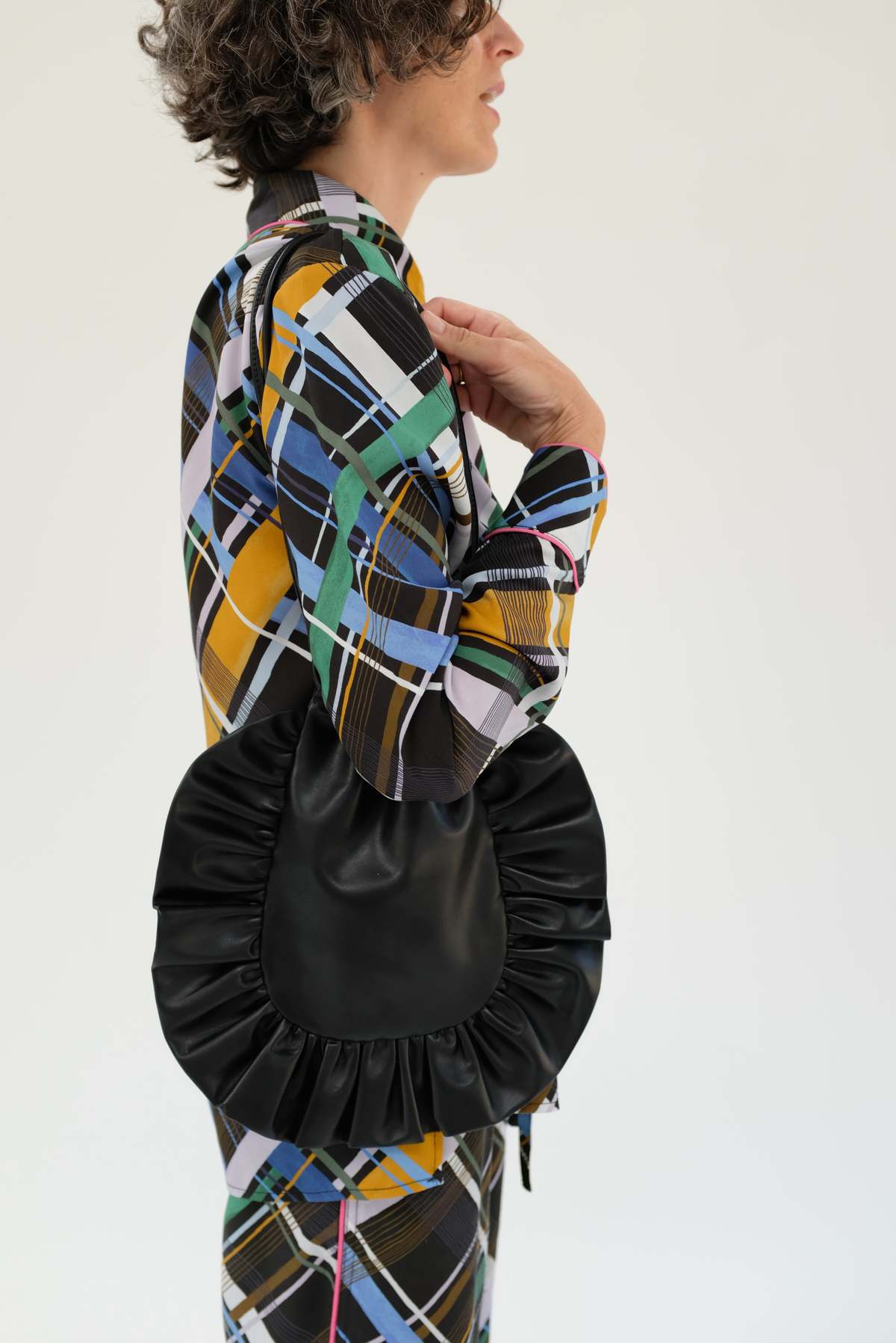 beklina ribbed belt bag