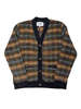 Corridor Plaid Cardigan - Black - Thumbnail 5
