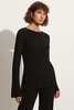 Faithfull The Brand Mitras Tunic Top - Black - Thumbnail 1