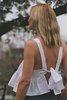 Juliette Fabbri Suncat Tie Back Top - Thumbnail 2