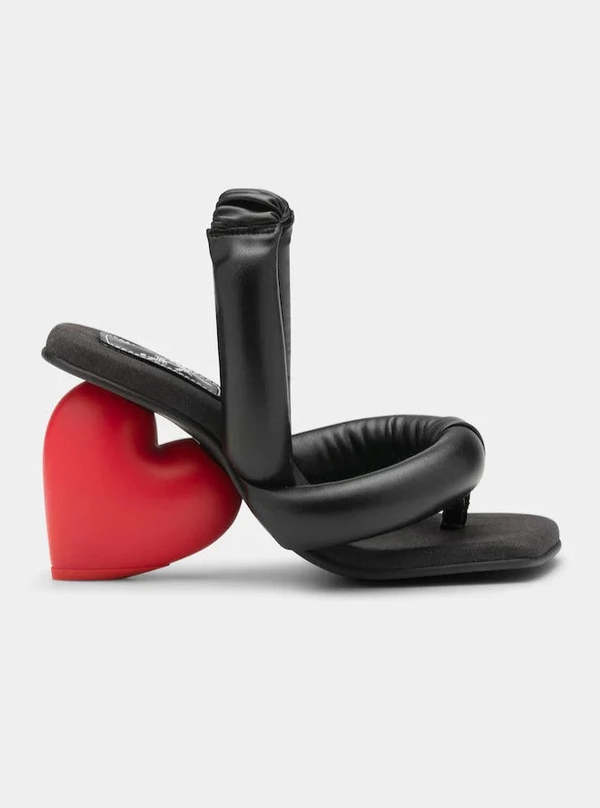 Love Heel in Black & Red by YUME YUME | Garmentory