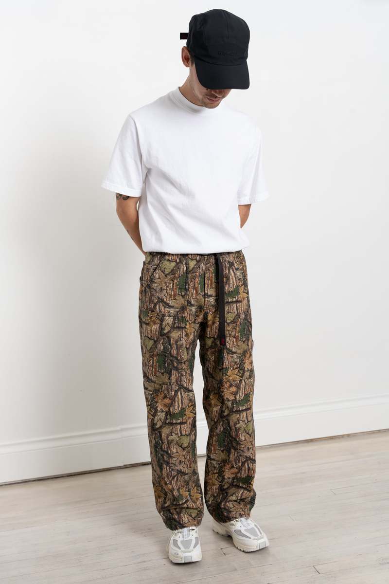 Gramicci Canvas Equipment Pant - Leaf Camo | Garmentory