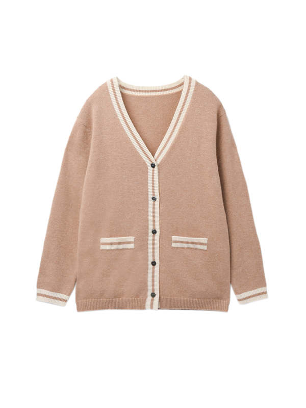 PURECASHMERE NYC Button Long Cardigan - Camel PURECASHMERE NYC Button Long Cardigan - Camel