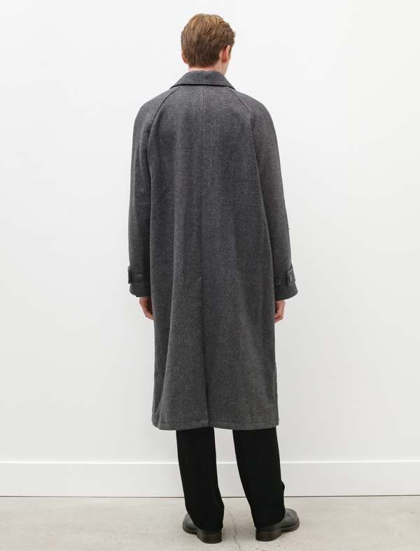 mfpen Mens Installation Coat - Recycled Wool Grey | Garmentory