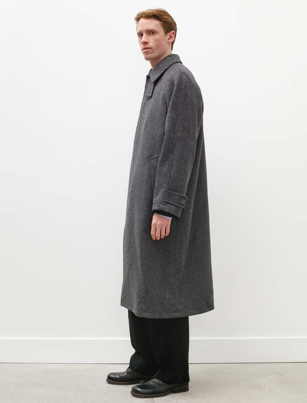 mfpen Mens Installation Coat - Recycled Wool Grey | Garmentory