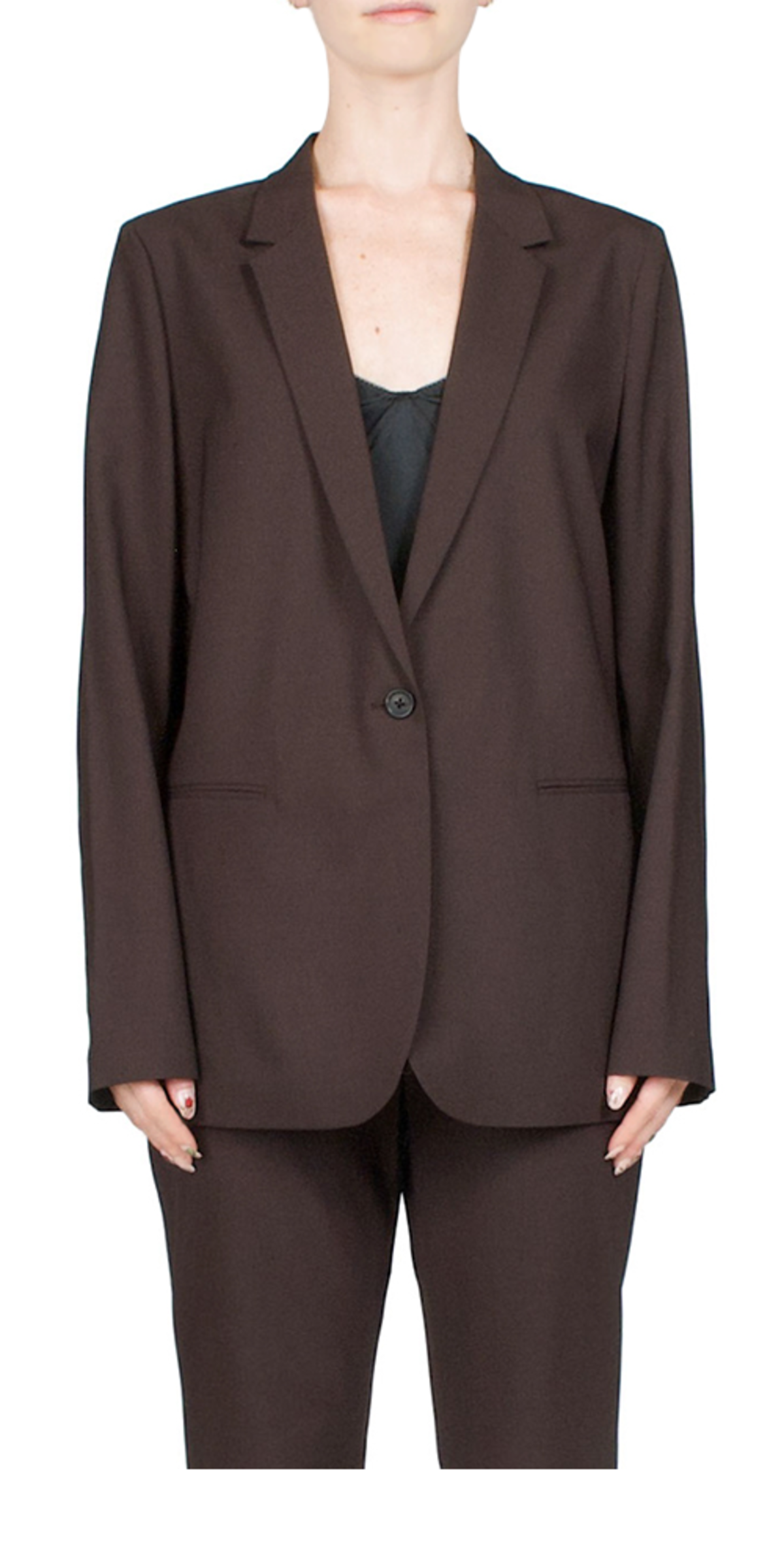 Magic 3/4 Blazer in Chocolate main image 1