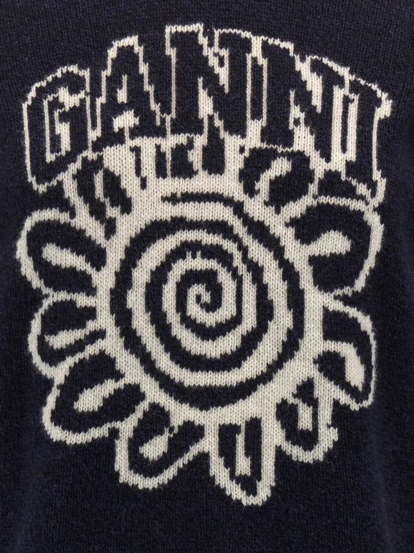 GANNI 'Ganni Flower' sweater | Garmentory