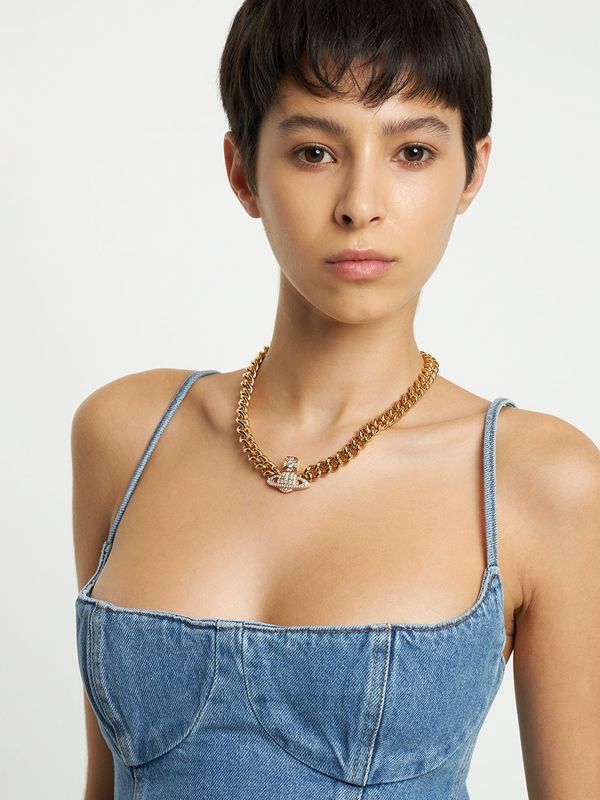 Vivienne Westwood Graziella Crystal Small Choker | Garmentory