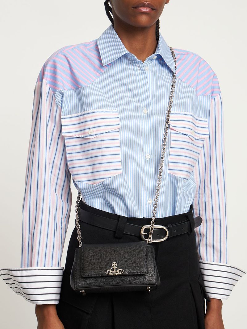 Vivienne Westwood正規品/送料関税込み HAZEL SMALL バッグ ☆vivienne westwood☆HAZEL Small レザー ショルダーバッグ (S