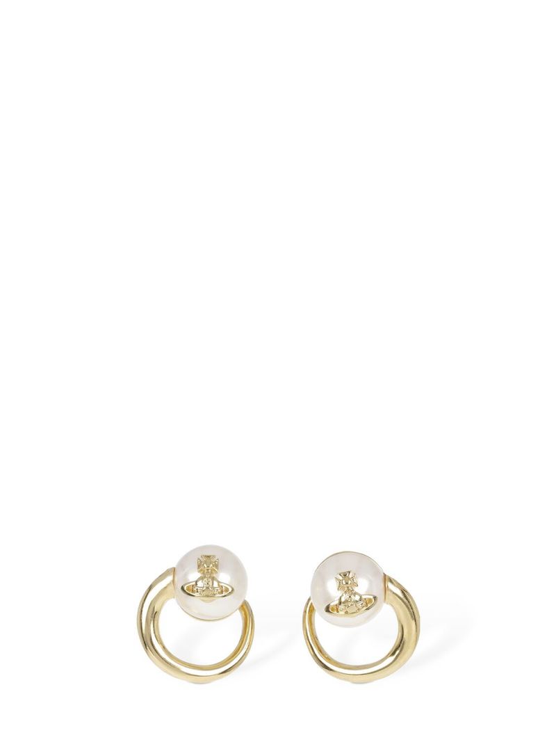 Vivienne Westwood Carola Faux Pearl Earrings | Garmentory