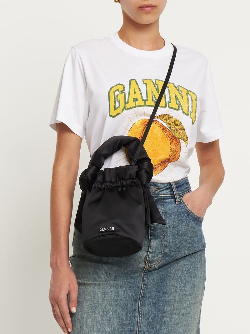 【GANNI（ガニー）】Occasion Top Handle Bag セール】【GANNI / ガニー】Occasion Top Handle Bag Embellishm