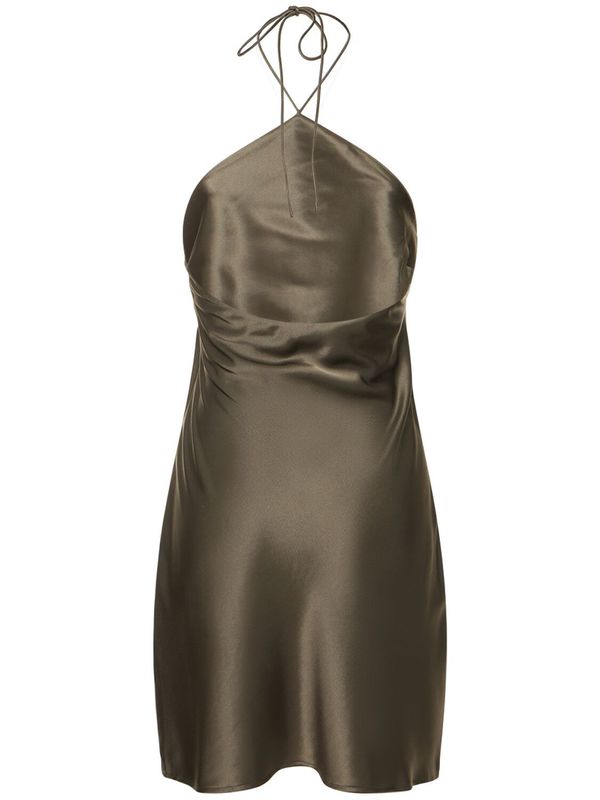 shoes to wear with chocolate brown dress Women's Vix Paula Hermanny Twist Long Cover Up - Sundown