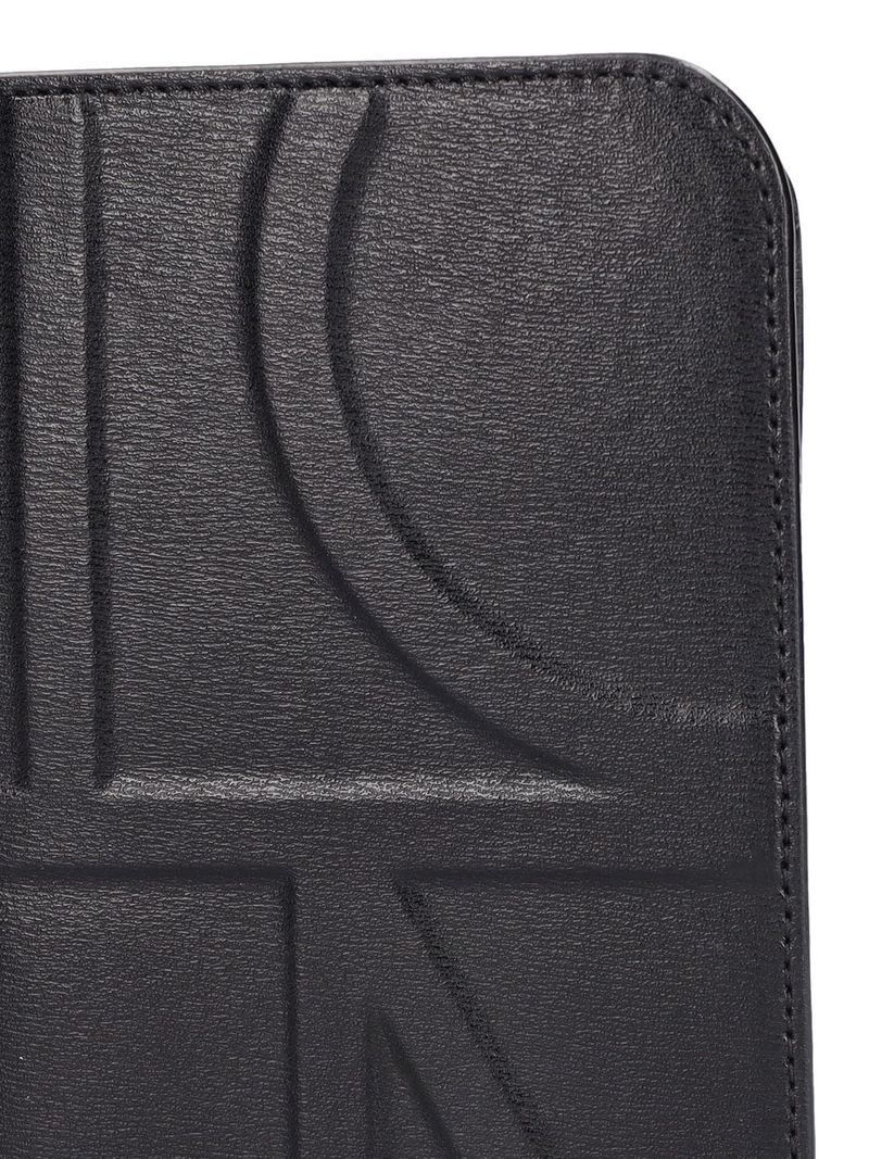 Monogram Leather Passport Holder | Garmentory