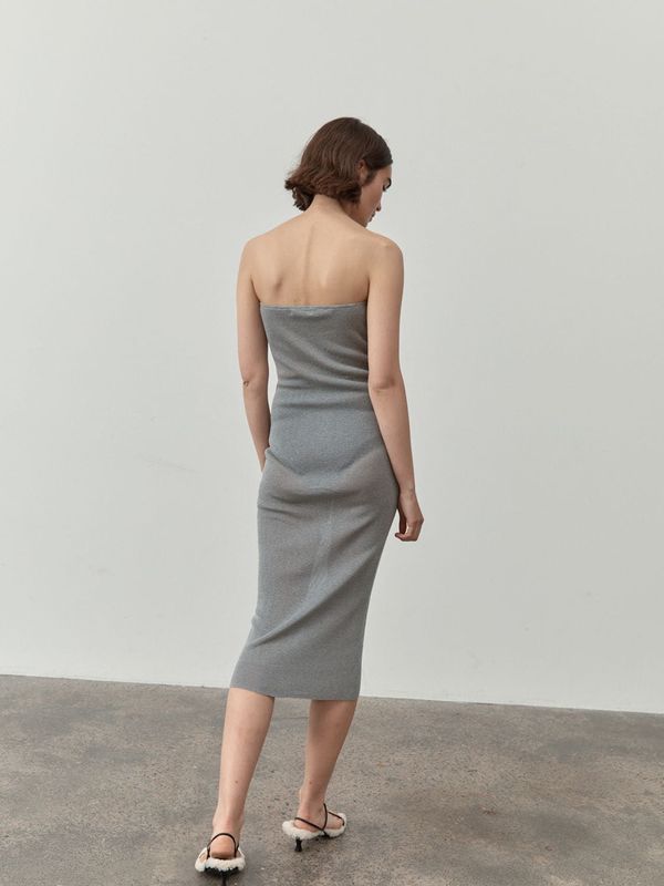 90s strapless dress Elegant Summer Bodycon Dress