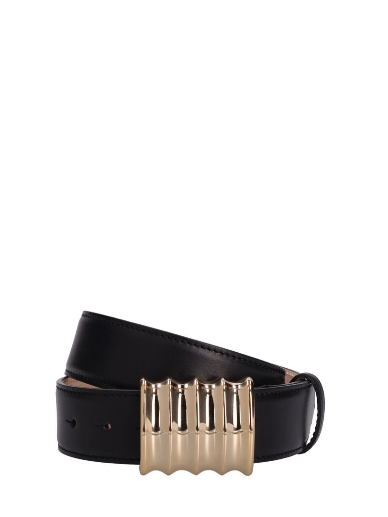 khaite 4cm Julius Leather Belt | Garmentory