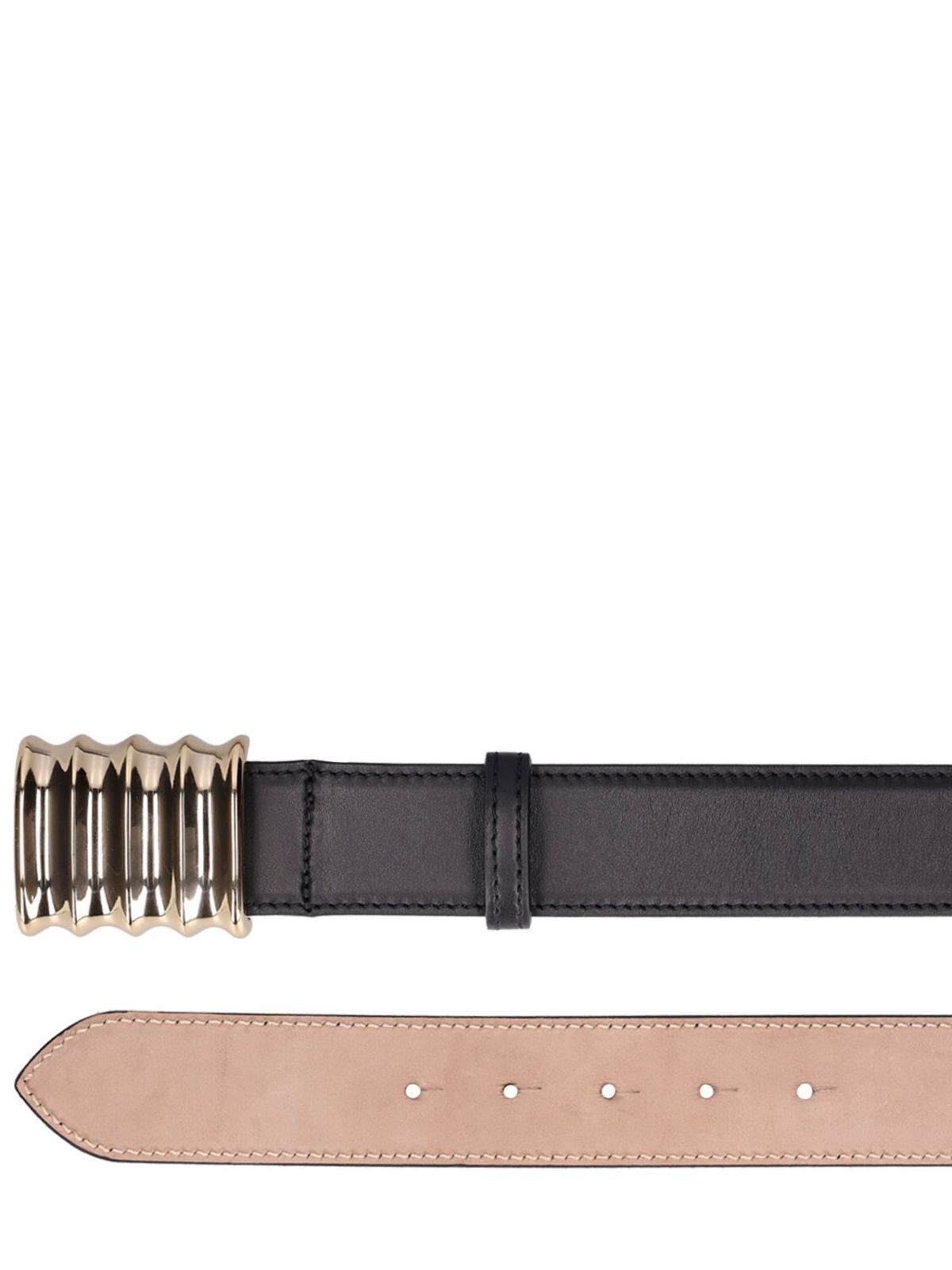 khaite 4cm Julius Leather Belt | Garmentory