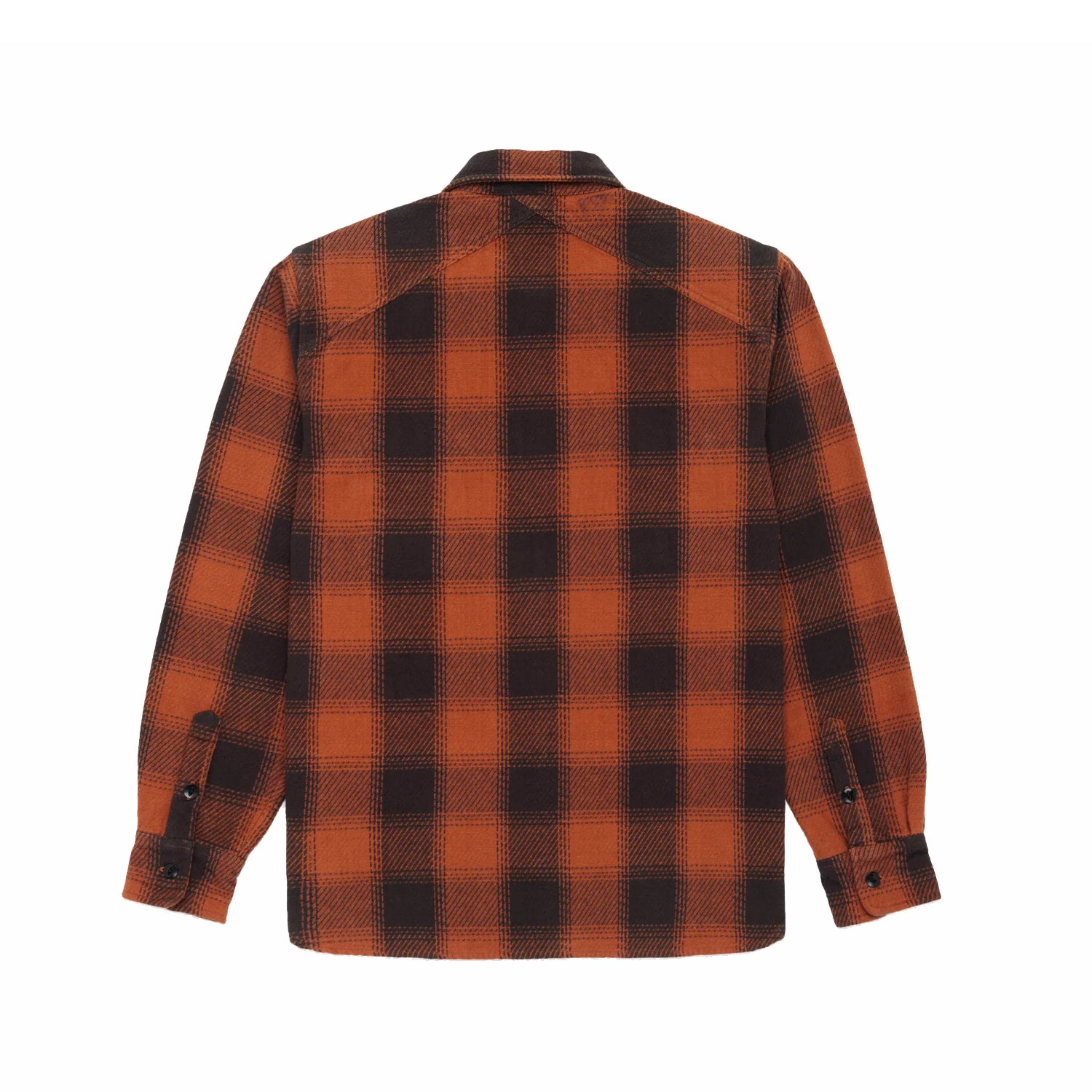 Rust Color Flannel 3Sixteen Crosscut Flannel Shirt - Rust | Garmentory