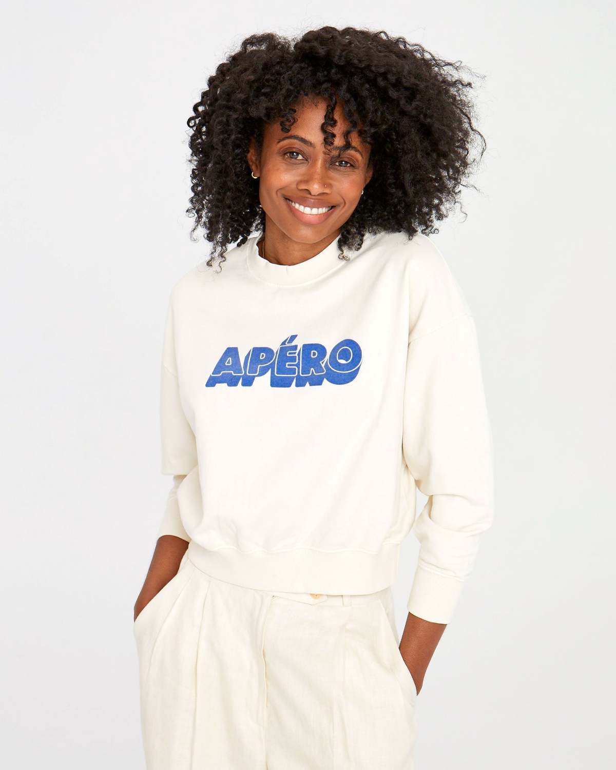 Clare V. Le Drop Sweatshirt - Apero | Garmentory