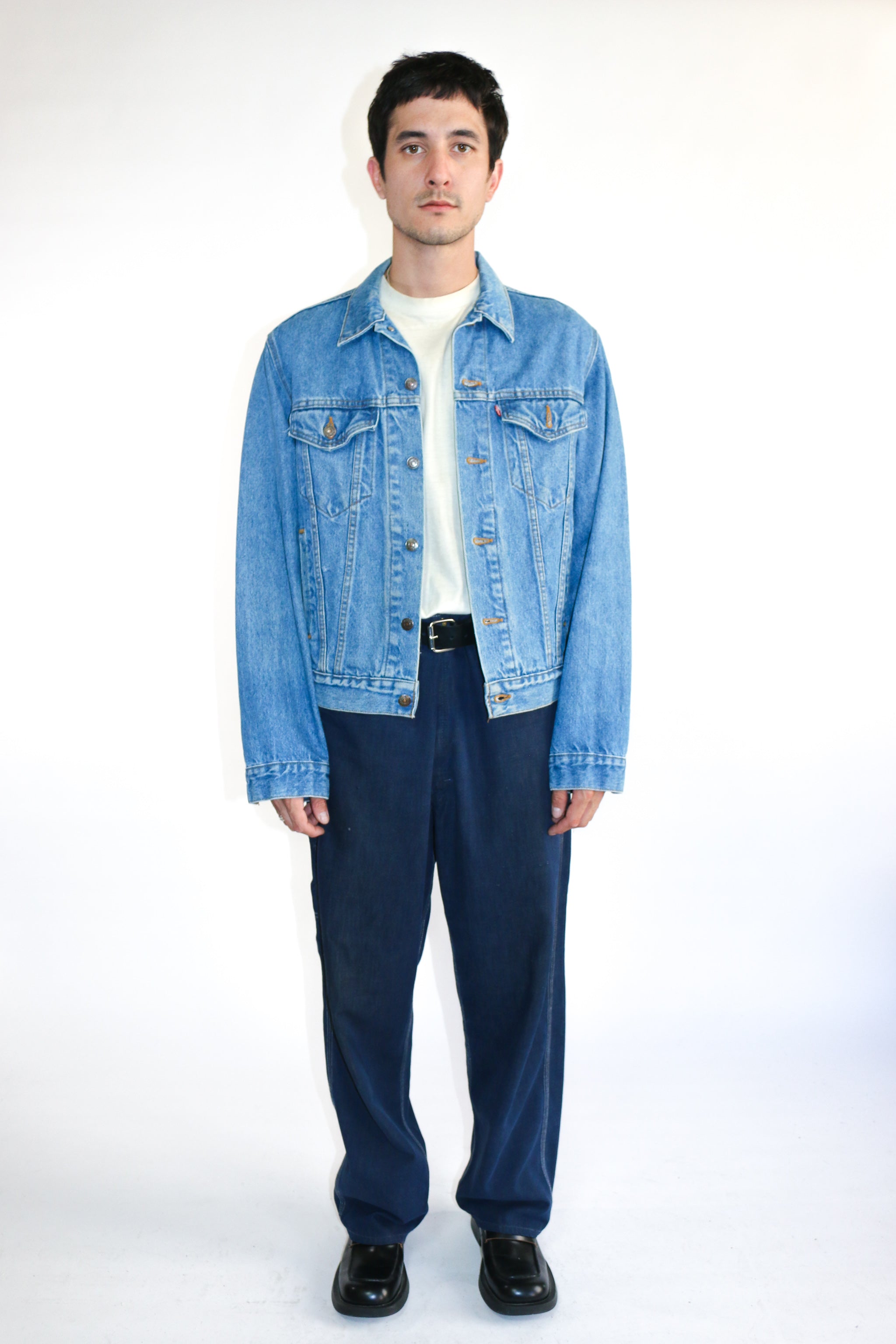~90'S Levi's denim jacket, denim jacket, men's size M, vintage / eaa520813