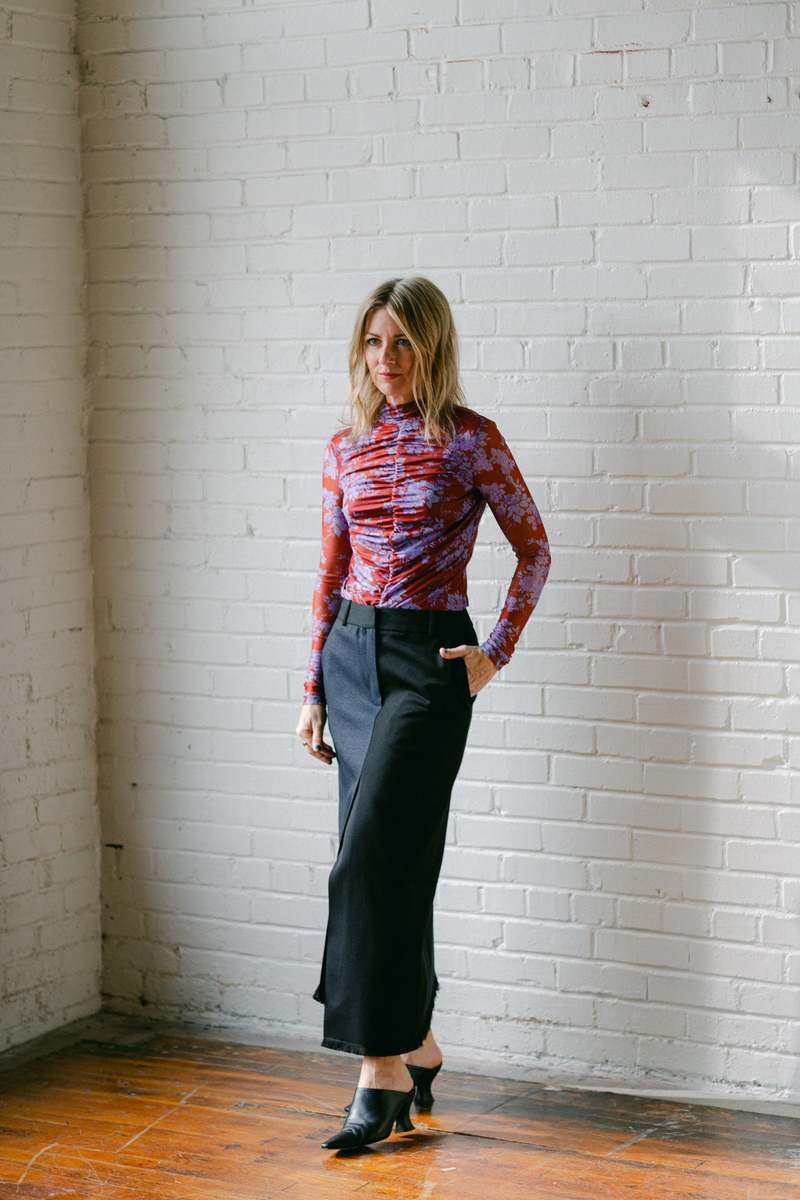 No.6 Kara Top - Rouge Parisian | Garmentory