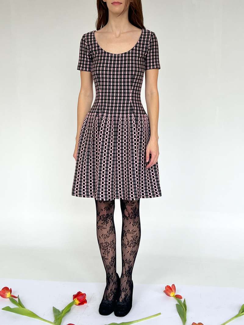 Prada Knit Flared Dress | Garmentory Prada Knit Flared Dress | Garmentory