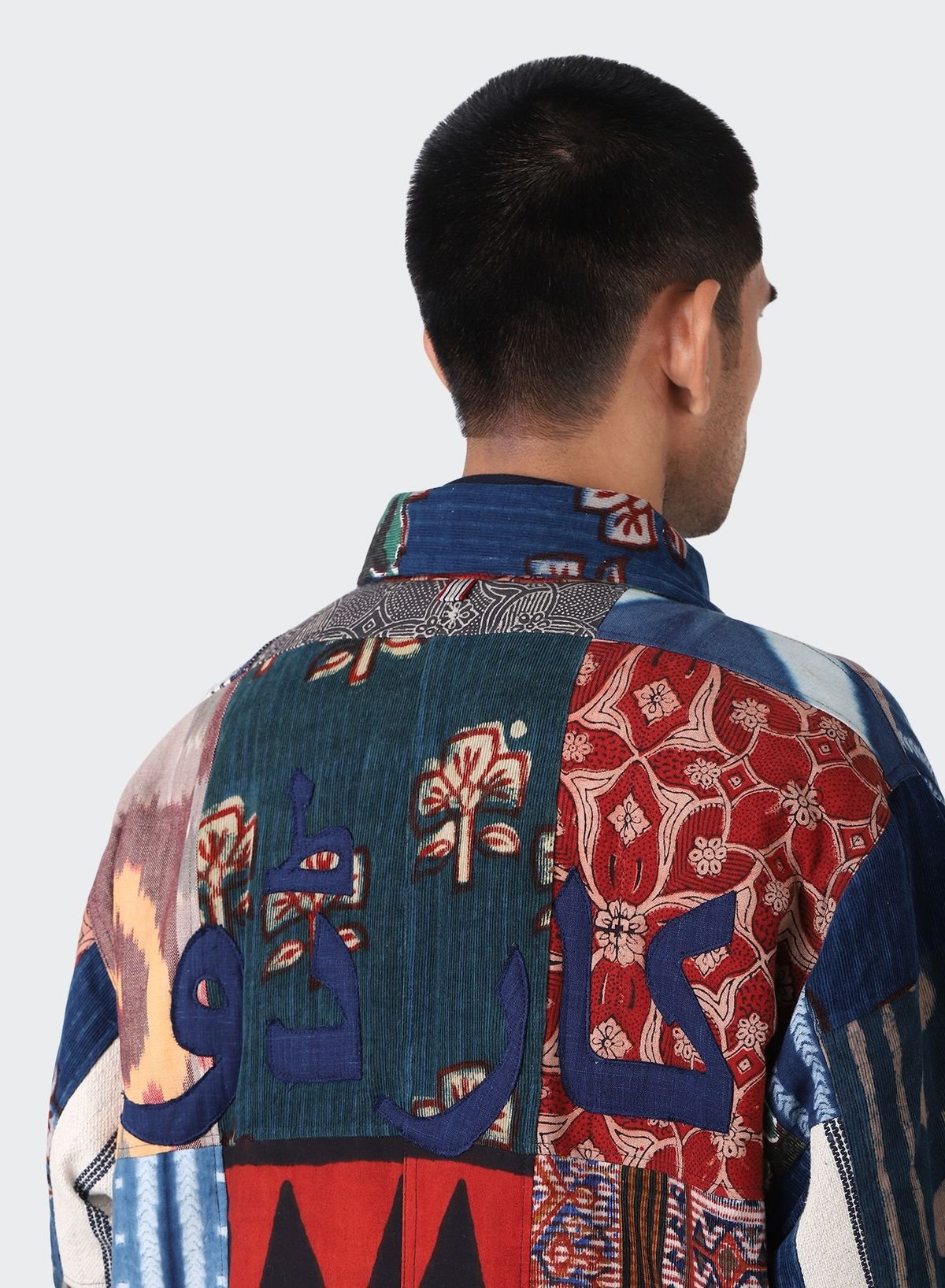 Kardo Santos Quilted Long Coat - Patchwork - Image 8 of 14