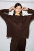 Deiji Studios Soft Long Sleeve Top - Chocolate - Thumbnail 1