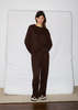 Deiji Studios Soft Long Sleeve Top - Chocolate - Thumbnail 2