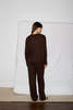 Deiji Studios Soft Long Sleeve Top - Chocolate - Thumbnail 3