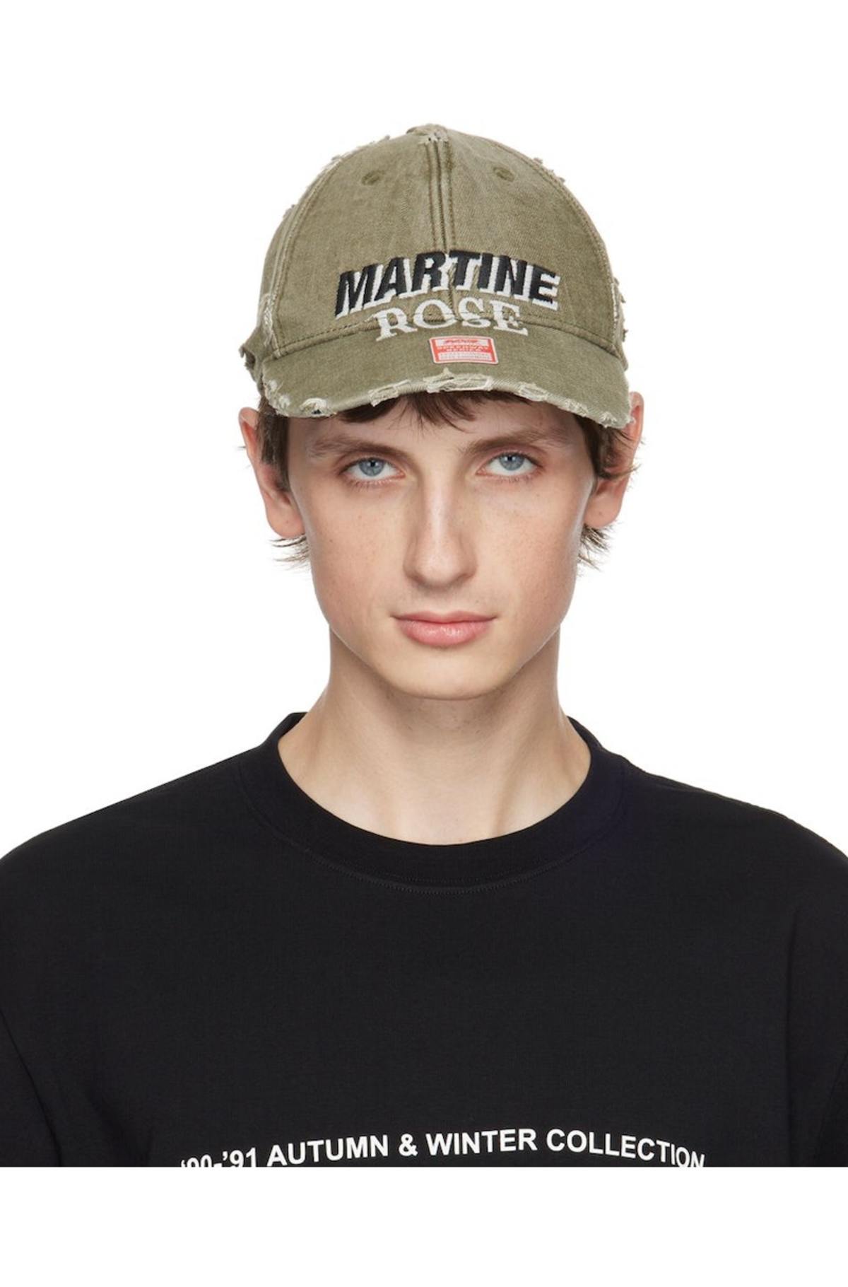 ROLL BACK CAP in GREY | Martine Rose
