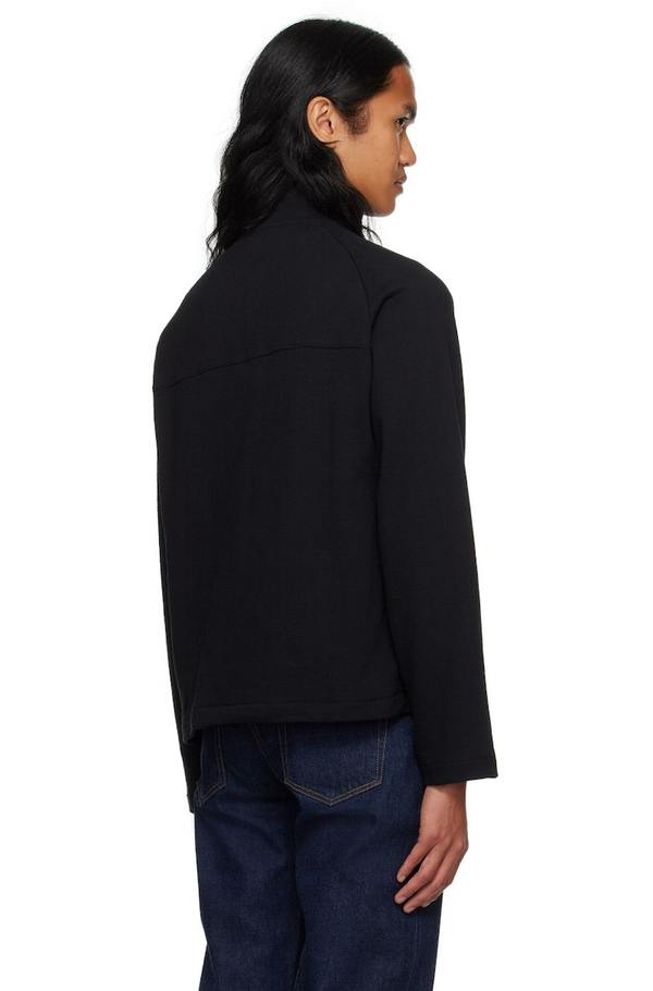 Lady White Co. Textured Track Jacket - Black | Garmentory