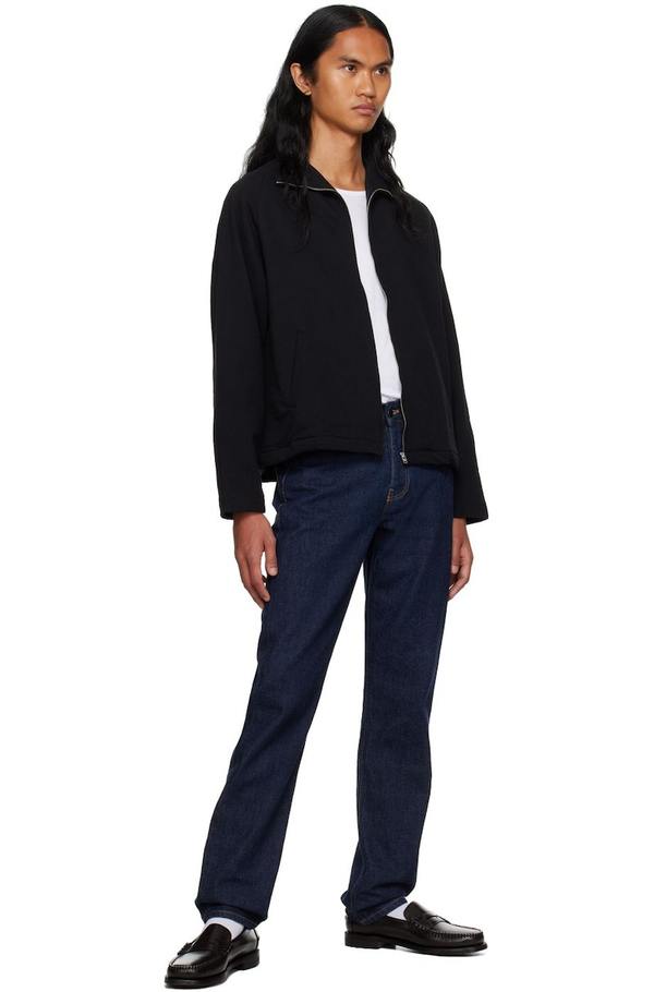 Lady White Co. Textured Track Jacket - Black | Garmentory
