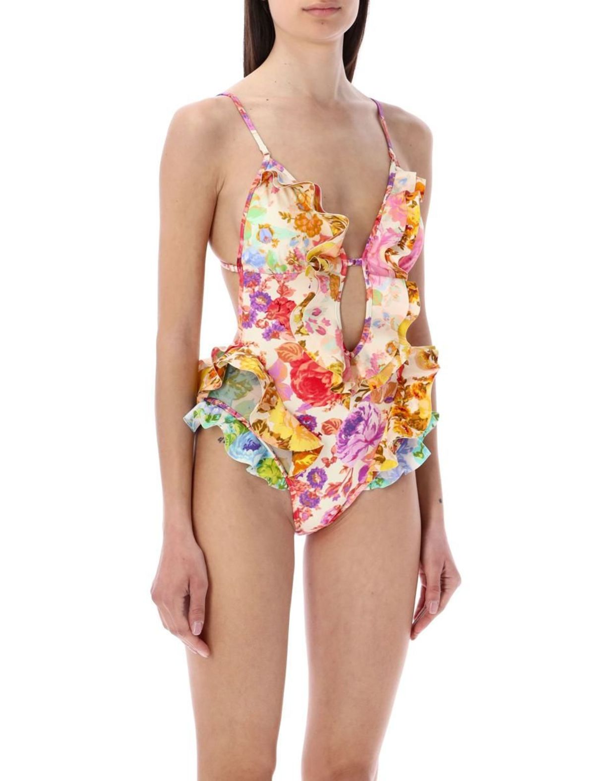 Zimmermann Raie waterfall frill 1pc - MULTICOLOR | Garmentory