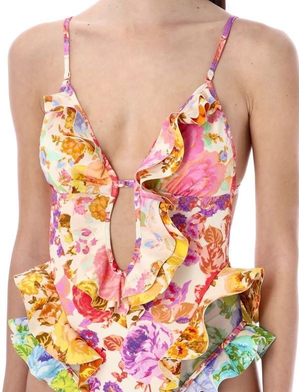Zimmermann Raie waterfall frill 1pc - MULTICOLOR | Garmentory